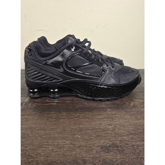 Size 9- Nike Shox Enigma Triple Black Women’s Running Shoes - Picture 1 of 8